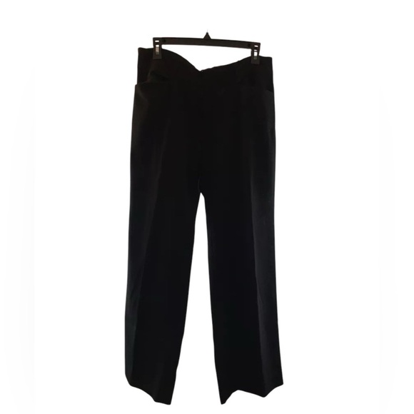 Michael Kors Millbrook Cut Wide Leg Cuffed Black Trousers
professional pants - Picture 2 of 10